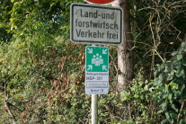 Rettungskette-Schild